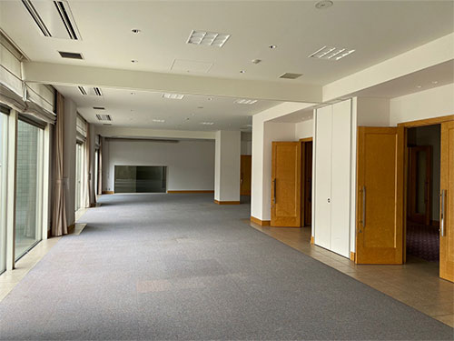 アスベスト事前調査、天井・壁撤去工事